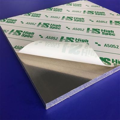 Milling Finish 10MM Aluminium Plate Ultra Flat Surface Customized Size