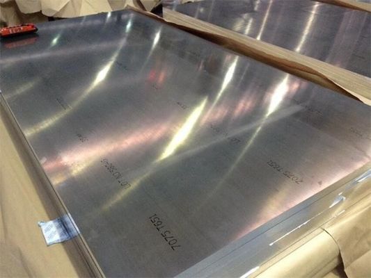 7075 T6 T651 Aluminum Plate Aircraft Grade Stress Resistance