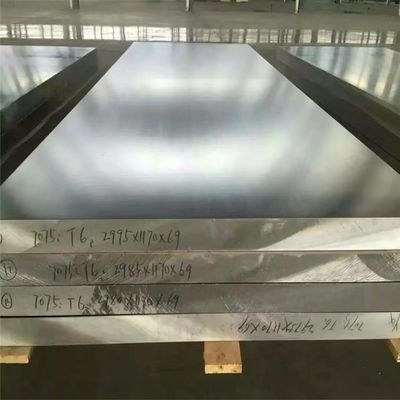 8000mm-12000mm Aluminium Flat Plate T651 7075 Aluminium Sheet