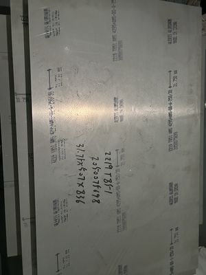 Industrial Aluminium Sheet Max Width 1m-3.5m Aeroplane Aluminium Alloy Plate
