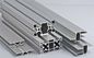 Industrial Aluminium Alloy Profile , Silver Aluminium Window Frame Profiles